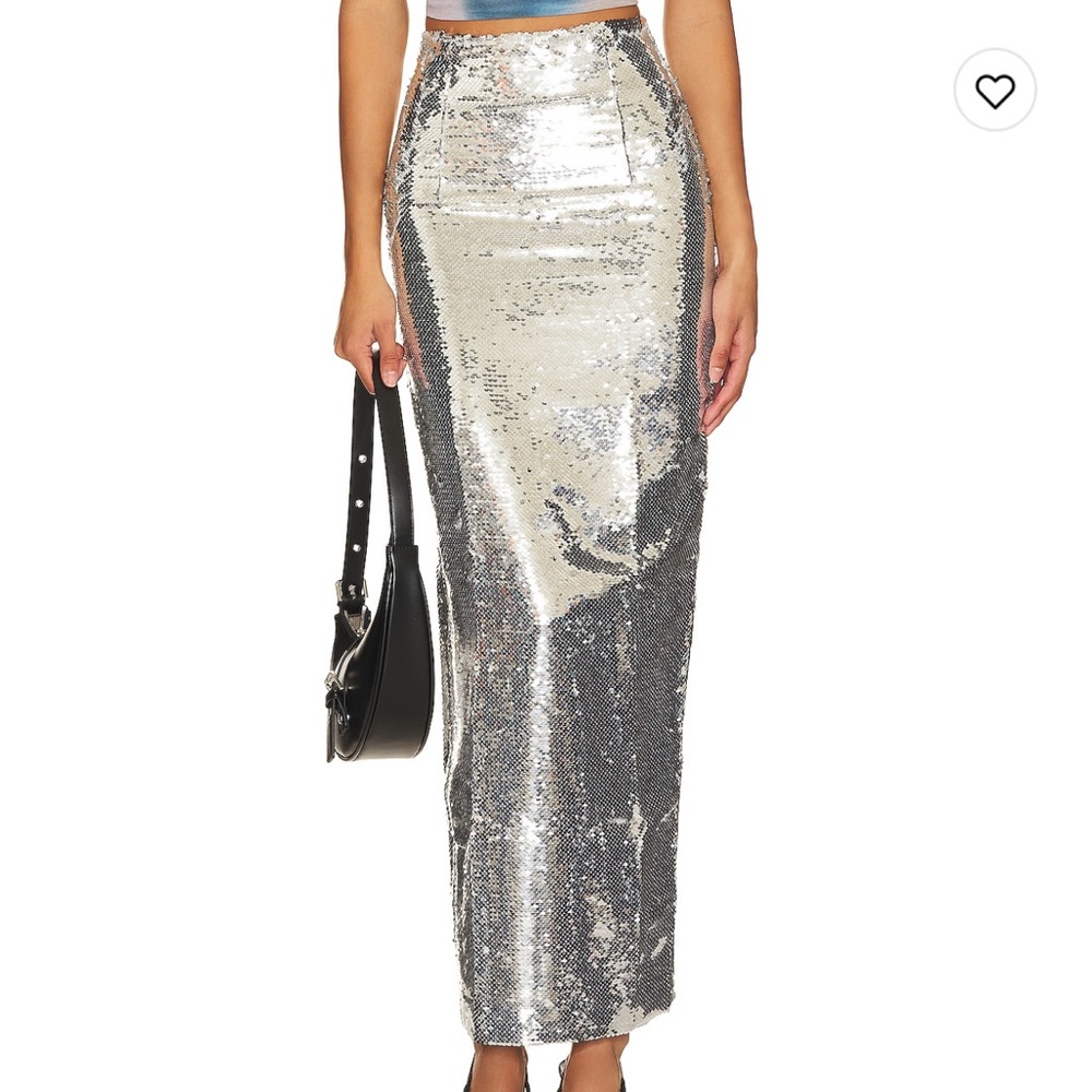 Kim Shui Pailette Maxi Skirt